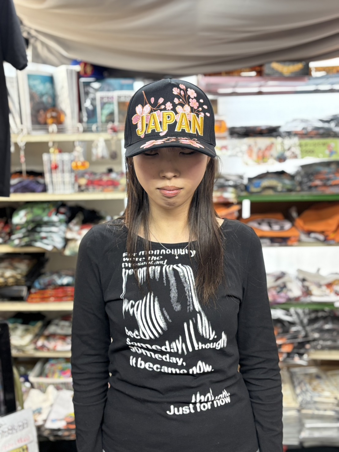 桜JAPAN CAPモデル写真