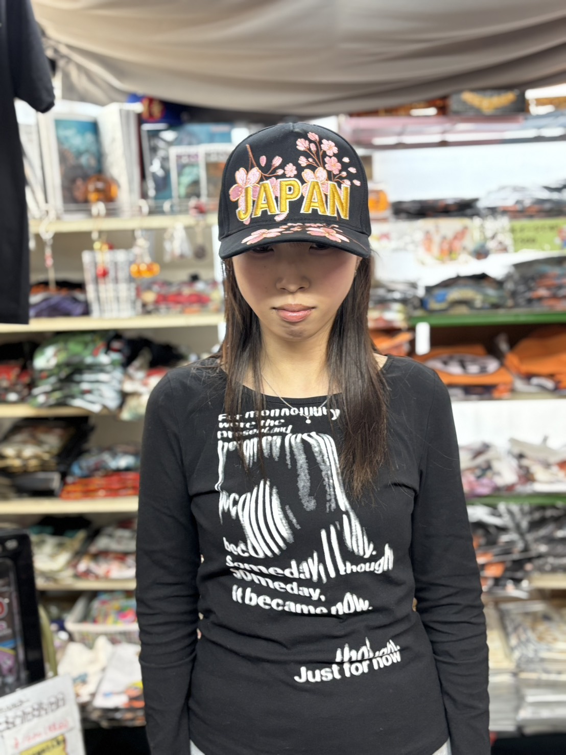 桜JAPAN CAPモデル写真