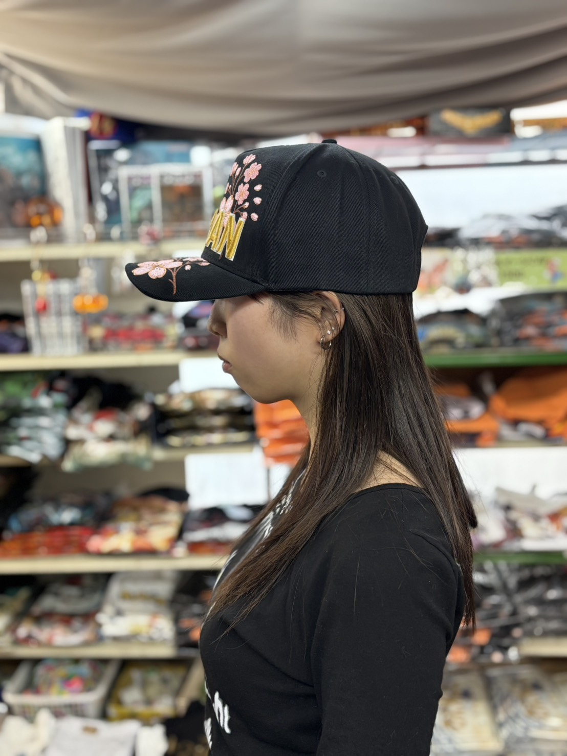 桜JAPAN CAPモデル写真