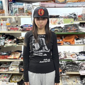 侍CAP黒モデル写真